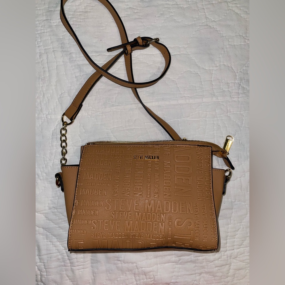 Steve Madden Tan Crossbody Handbag